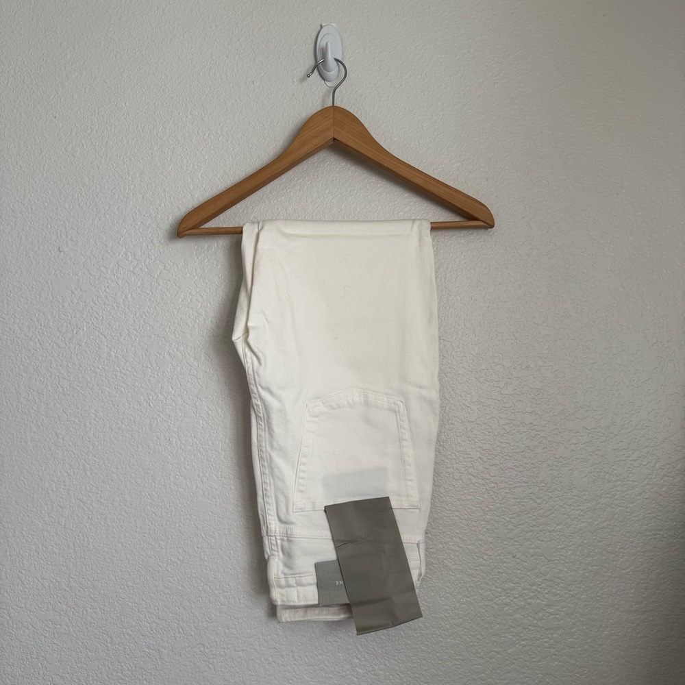Everlane White Straight Leg Jeans